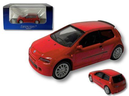 Fiat Punto 2003 Red 1 87