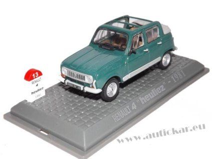 vyr 1282model modelcars renault 4 heuliez
