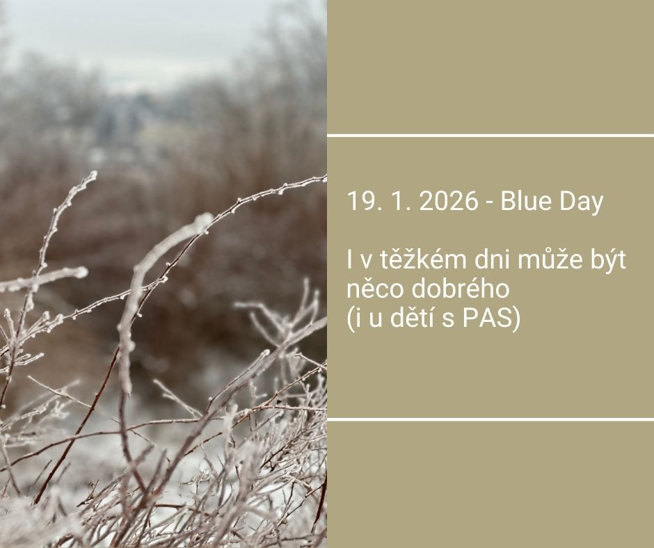 19. 1. – Blue Day: I v těžkém dni může být něco dobrého (i u dětí s PAS)