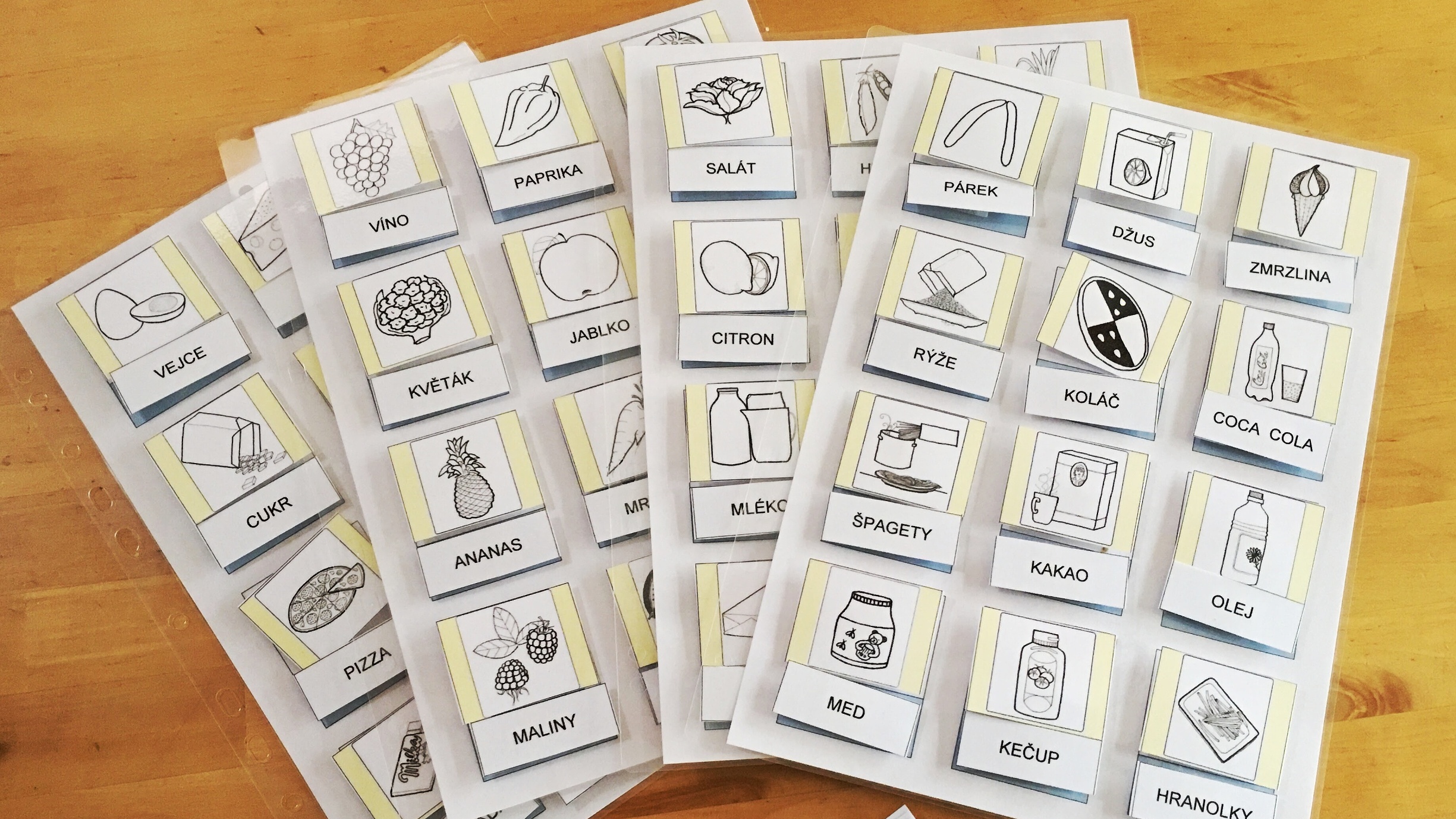 Globální čtení - jídlo.