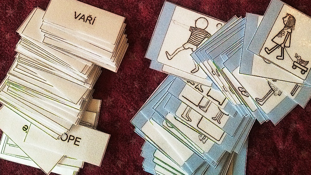 Globální čtení - činnosti / slovesa