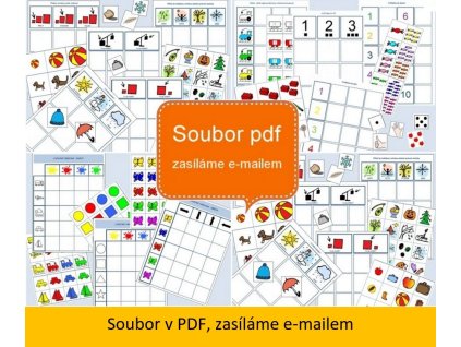 PDF - Logické obrázkové úkoly pro malé děti. Strukturované učení pro děti s autismem