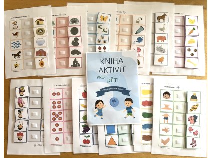 Kniha aktivit - strukturované úkoly, výuková pomůcka pro děti s autismem