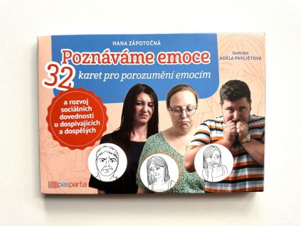Poznáváme emoce, 32 karet pro porozumění emocím u dospívajících a dospělých