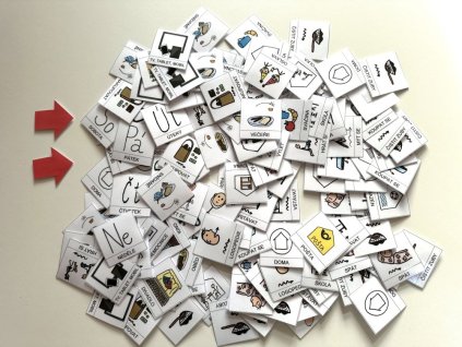 Týdenní režim - komunikační kartičky, piktogramy