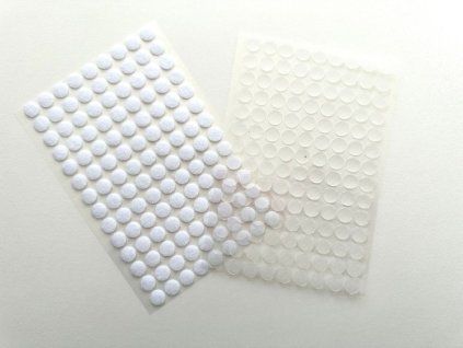 samolepící suchý zip kolečka průměr 10 mm (3)