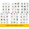 Komunikační kartičky, piktogramy pdf zvířata