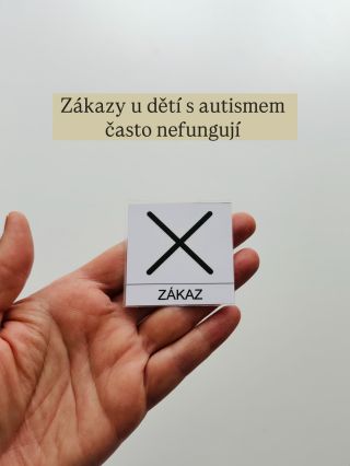 Zákazy u dětí s autismem často nefungují. Možná to znáš. Řekneš „NE“ a místo klidu přijde pláč, vztek nebo úplné uzavření...