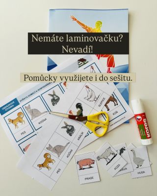 Ne každé dítě miluje suché zipy a laminované kartičky. A to je v pořádku. Naše pomůcky můžete použít i jinak - vytisknout,...