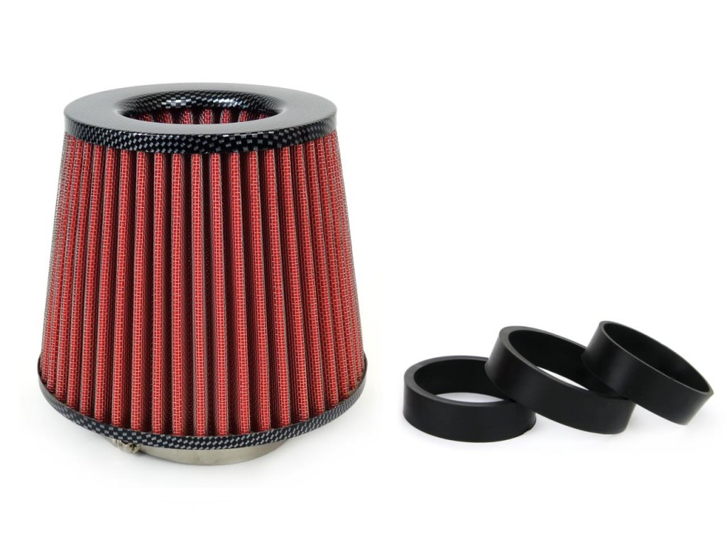Športový vzduchový filter + 3 adaptéry AF-Carbon
