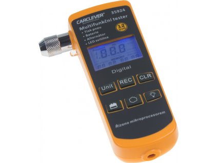 Multifunkčný tester 4v1 TPMS / batérie / nabíjanie / lampička