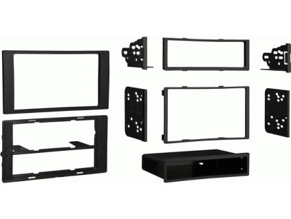 METRA 2DIN / 1DIN redukcia pre Ford C-MAX, S-MAX, Focus 05-2011, Fiesta 06-, Fusion 06-, Galaxy 06-, Tr