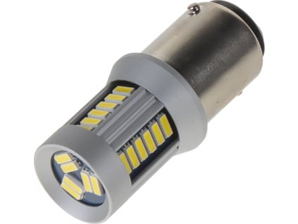 LED BA15d (jednovlákno) biela, 12-24V, 30LED / 4014SMD