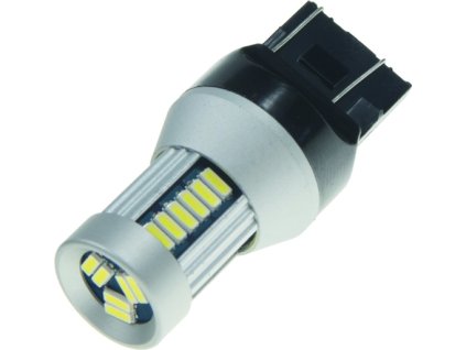 LED T20 (7443) biela, 12-24V, 30LED / 4014SMD - dvouvlákno