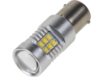 LED BA15s biela, 12-24V, 21LED / 2835SMD