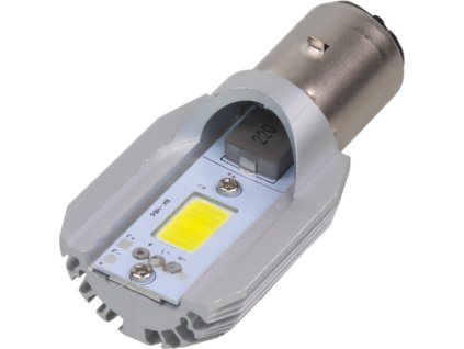 COB LED BA20 biela, 8-36V, motocyklová
