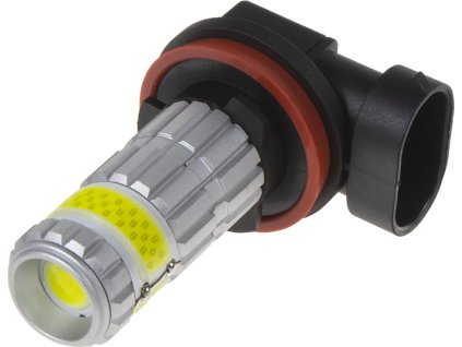 LED H8 biela, COB 360⁰, 9-60V, 15W