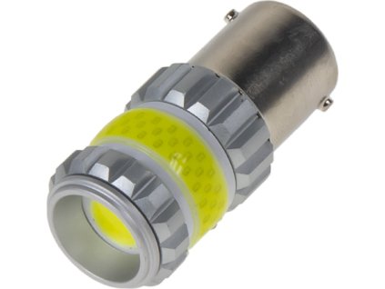 LED BA15s biela, COB 360⁰, 9-60V, 12W