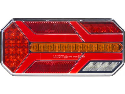 Združená LED lampa ľavá zadná s dynamickými blinkre 12 / 24V