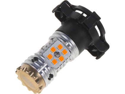 LED PY24W oranžová, CAN-BUS, 12-24V, 24LED / 3030SMD