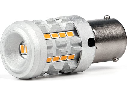 LED BAU15S oranžová, 12V, CAN-BUS, 26LED SMD