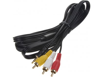 Adaptér Jack 3,5mm na 3xCINCH