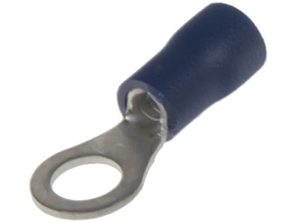 Káblové očko M5 modrej, 100 ks