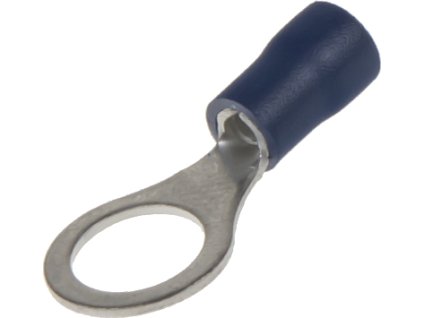 Káblové očko M8 modré, 100 ks