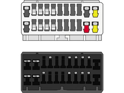 Kabeláž pre HF PARROT / OEM Chrysler, Jeep, Dodge modely 2001-