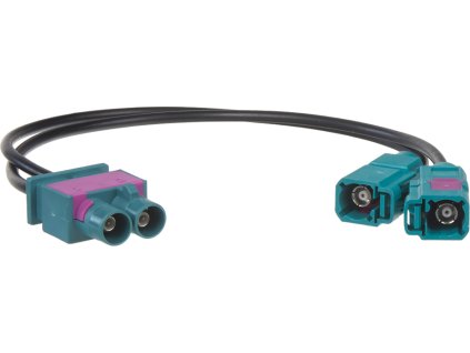 Anténny adaptér dvojitý Fakra samec - 2x Fakra samica