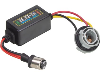 Eliminátor chybových hlásení s redukciou pre žiarovky BAY15d