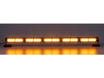 LED svetelná alej, 30x 1W LED, oranžová 800mm, ECE R10