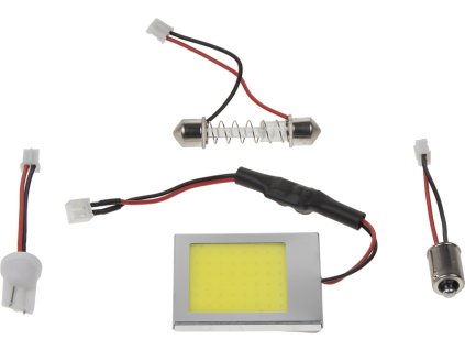 COB LED panel 37x42mm 12-24V, 48LED / 0,5W