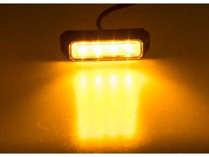 PREDATOR 4x3W LED, 12-24V, oranžový, ECE R65