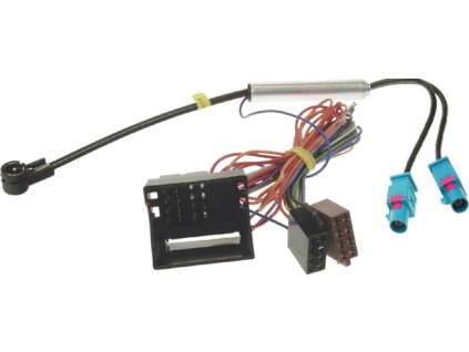 Anténny adaptér double FAKRA + MOST konektor / ISO