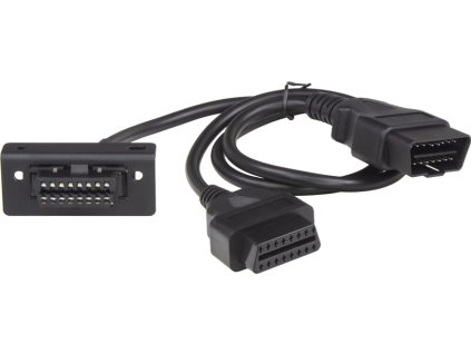 Konektor OBD2 odbočka 1 samica / 2 samec