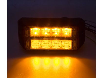 PROFI DUAL výstražné LED svetlo vonkajšie, 12-24V, oranžovej, ECE R65