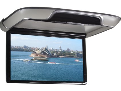 Stropný LCD monitor 15,6 &quot;šedý s OS. Android HDMI / USB, diaľkové ovládanie so snímačom pohybu