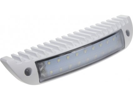 LED svetlo nástenné, biele, 18x1W, 231x46x54mm, ECE R10