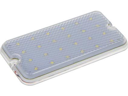 LED svetlo nástenné, biele, 24x0,2W, ECE R10