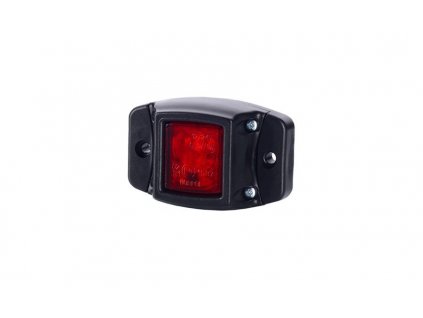 Svetlo obrysové HOR 44, s gumovou podložkou, červené LED 12/24 V