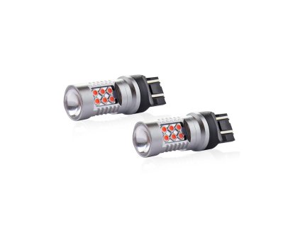 LED žiarovky CANBUS 24SMD 3030 1157 T20 7443 21/5W Red 12V/24V