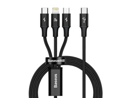 Kábel USB-C Baseus 3 v 1 Baseus