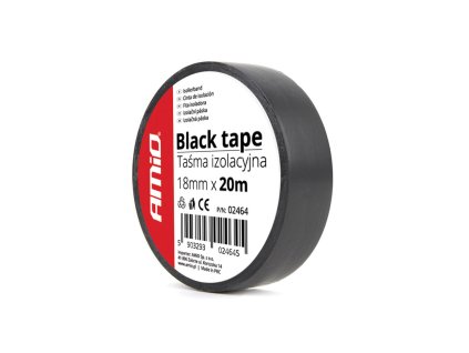 Izolačná páska, čierna 18mm x 20m (1 ks)