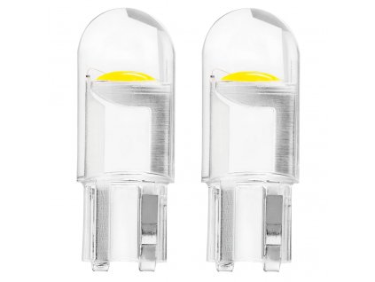 LED žiarovky STANDARD T10 W5W COB HPC 12V Clear white