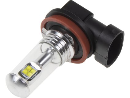 LED H8 biela 12-24V, 8LED/5W