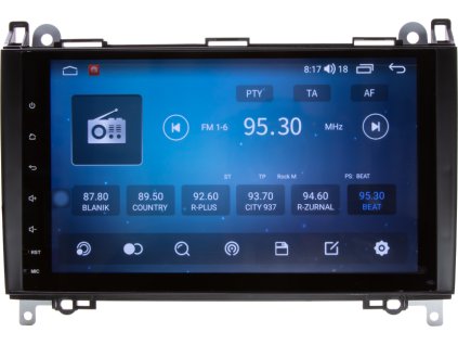 Autorádio pre Mercedes s 9&quot; LCD, Android, WI-FI, GPS, CarPlay, Bluetooth, 4G, 2x USB