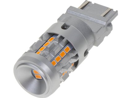 LED T20 (3157) oranžová, 12/24V, CAN-BUS, 26LED SMD