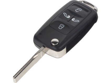 Náhr. obal kľúča pre VW Sharan, Multivan, Caravelle, 4+1-tlačítkový
