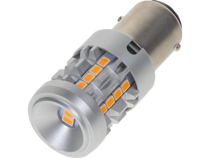 LED BAY15D oranžová, 12/24V, CAN-BUS, 26LED SMD